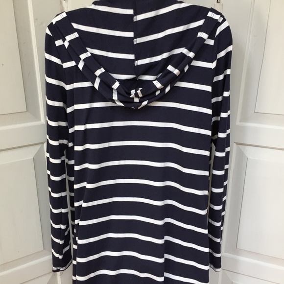 Azules Striped Hoodie Cardigan - Picture 13 of 16